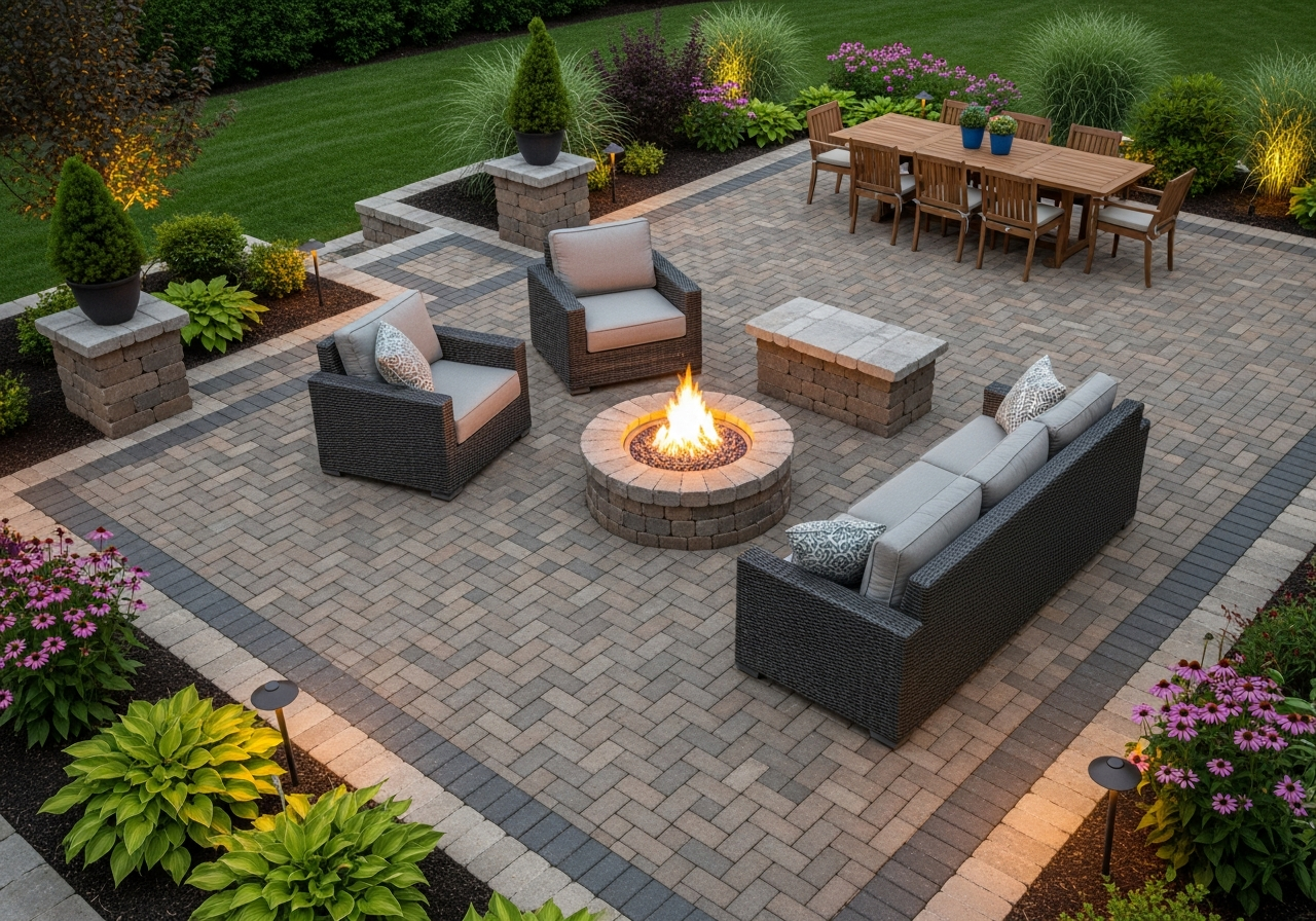 Paver Patio Installation